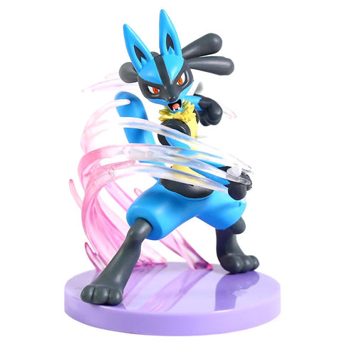 FIGURINE Pokémon - Lucario "attaque Tranche"