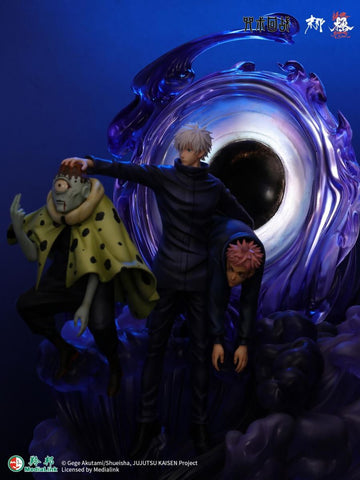 Figurine Jujutsu Kaisen - Gojo & Jogo & Itadori