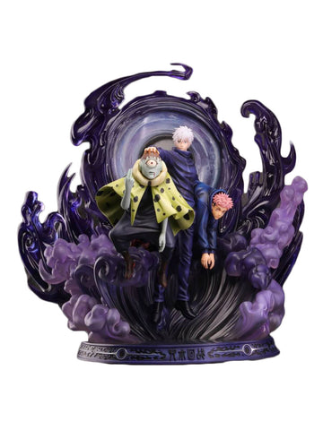Figurine Jujutsu Kaisen - Gojo & Jogo & Itadori