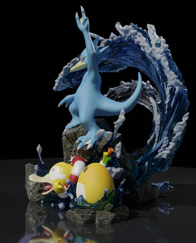 Figurine Pokémon - Akwakwak évolution - Anime Town