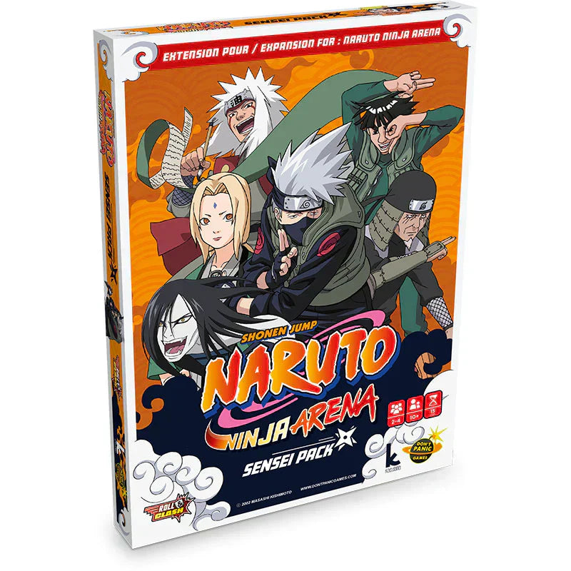 Jeu de société Naruto – Ninja Arena Sensei Pack extension