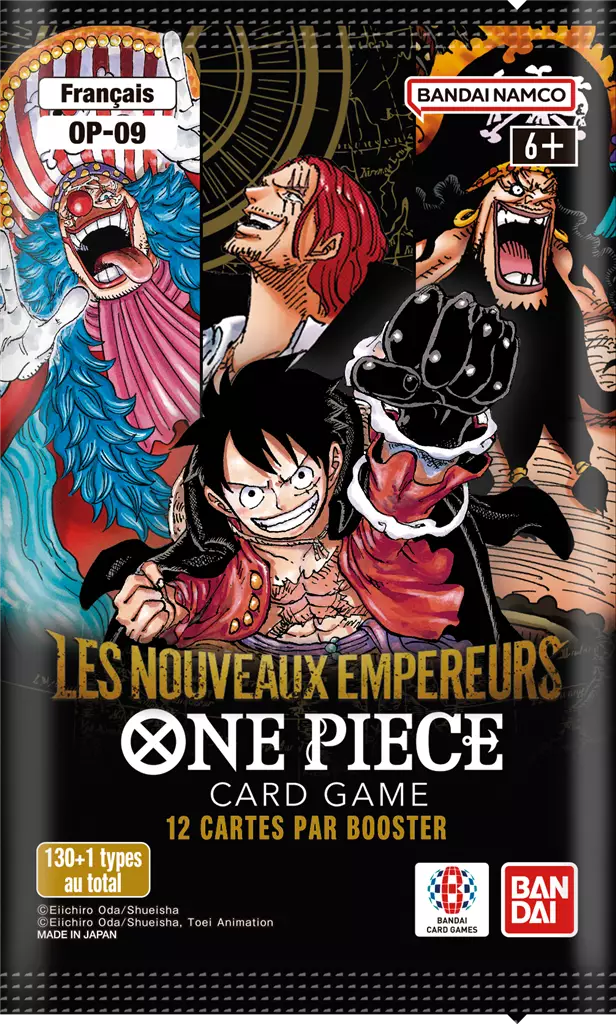 Jeu de cartes One Piece - Booster OP09 : Les Nouveaux Empereurs (Français)
