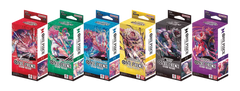 Jeu de cartes One Piece - Deck Débutant (français) 6 Variantes