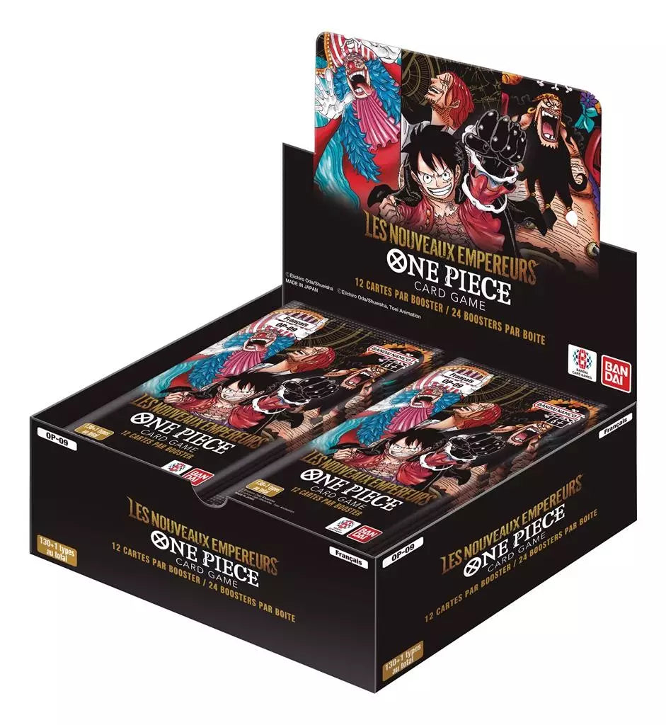 Jeu de cartes One Piece - Display 24 Boosters OP09 : Les Nouveaux Empereurs (Français)