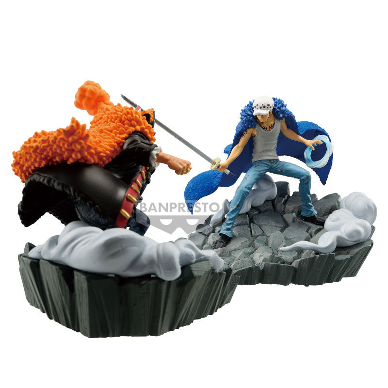Figurine One Piece - Barbe Noire VS Trafalgar Law - Anime Town