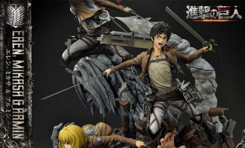 Figurine Attaque des Titans - Trio du bataillon - Anime Town