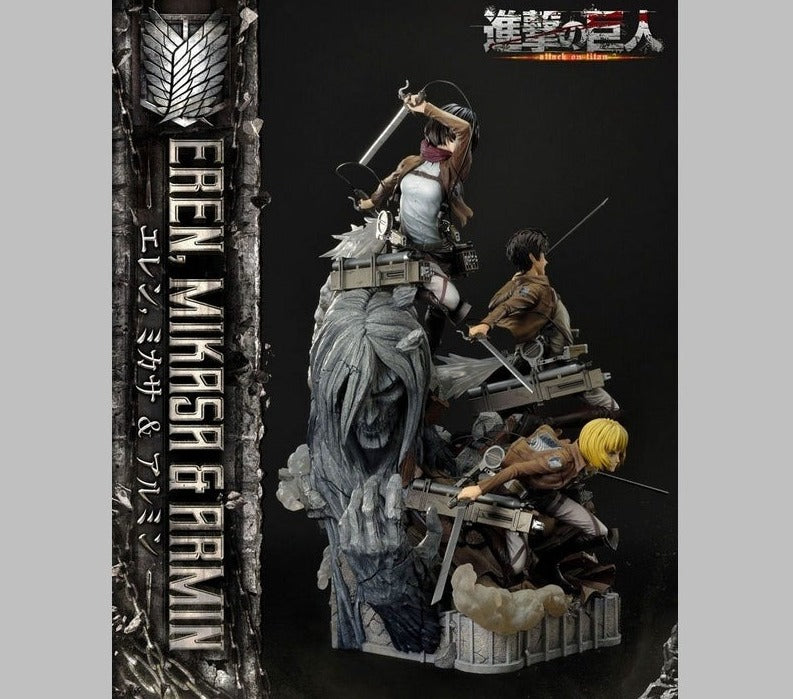 Figurine Attaque des Titans - Trio du bataillon - Anime Town