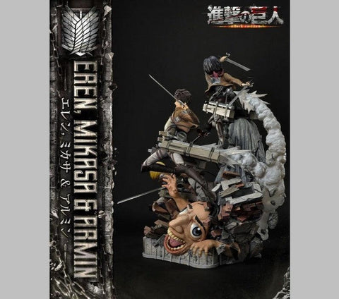 Figurine Attaque des Titans - Trio du bataillon - Anime Town