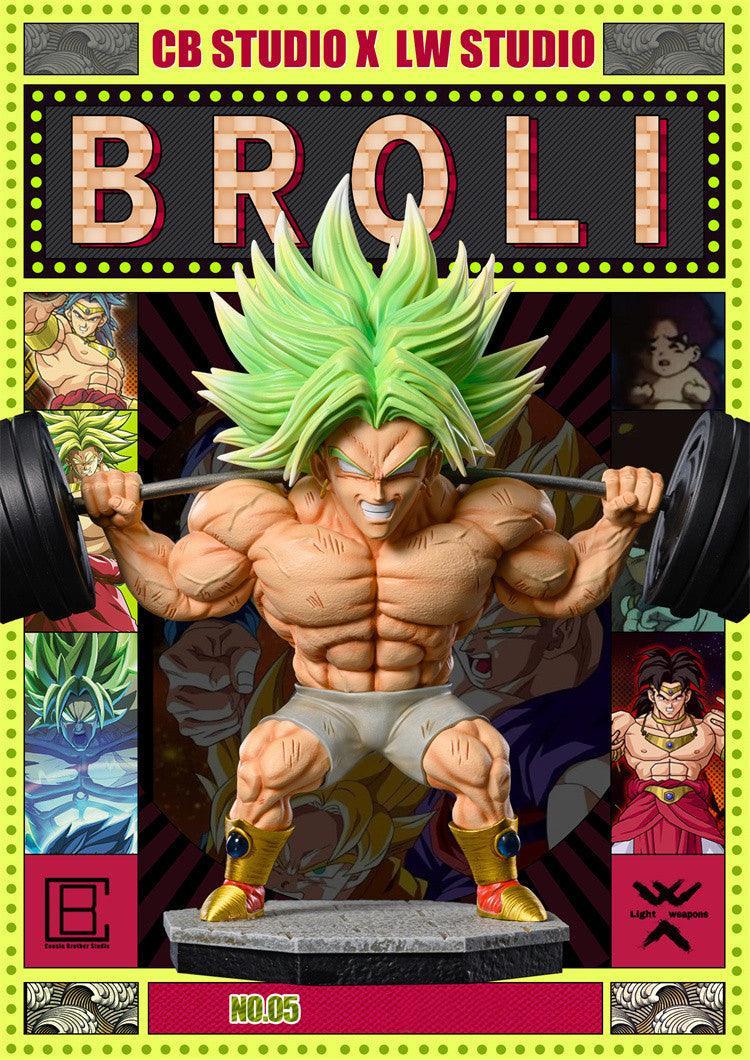 Figurine Dragon Ball - Broly haltères - Anime Town