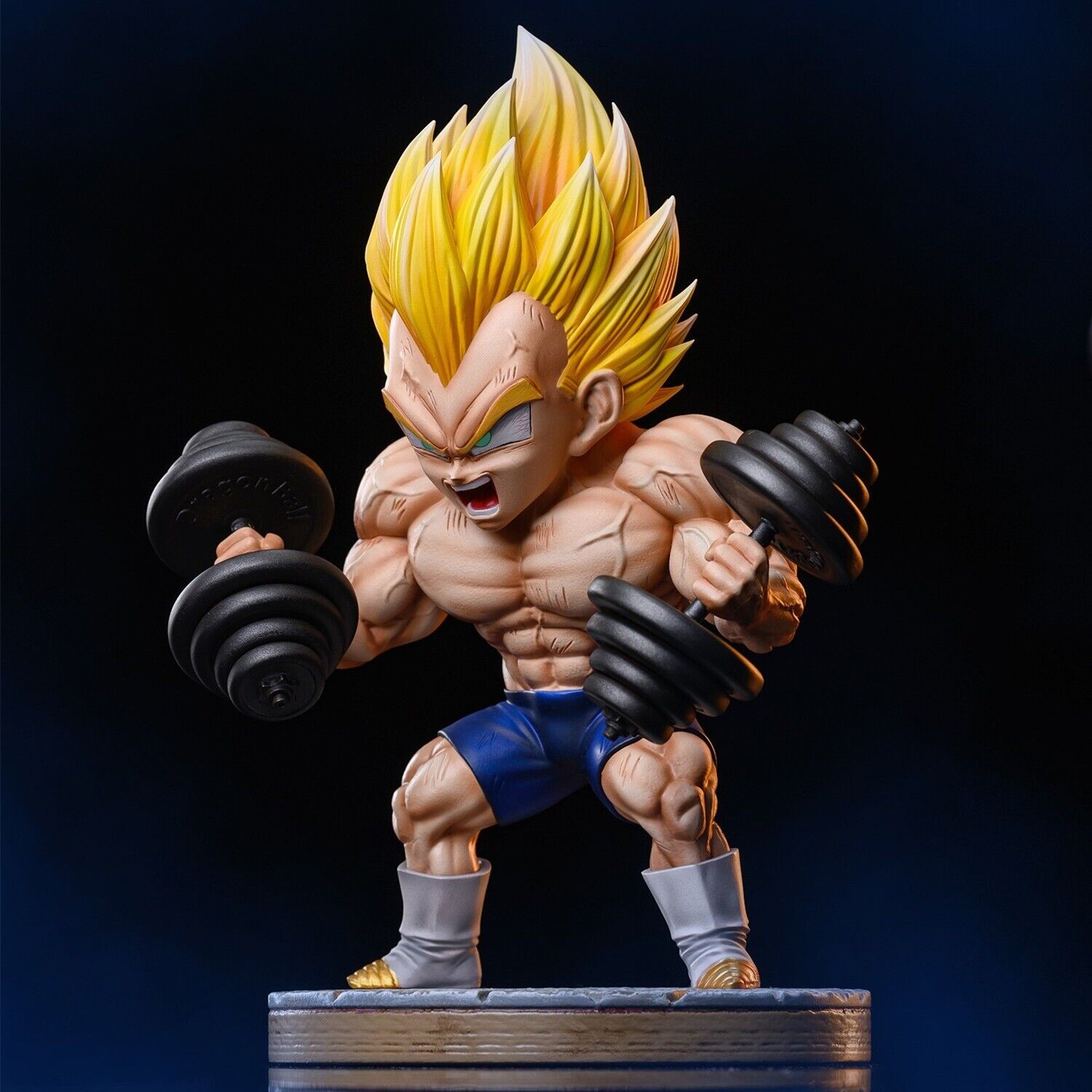 Figurine Dragon Ball Z - Vegeta "Haltères" 4