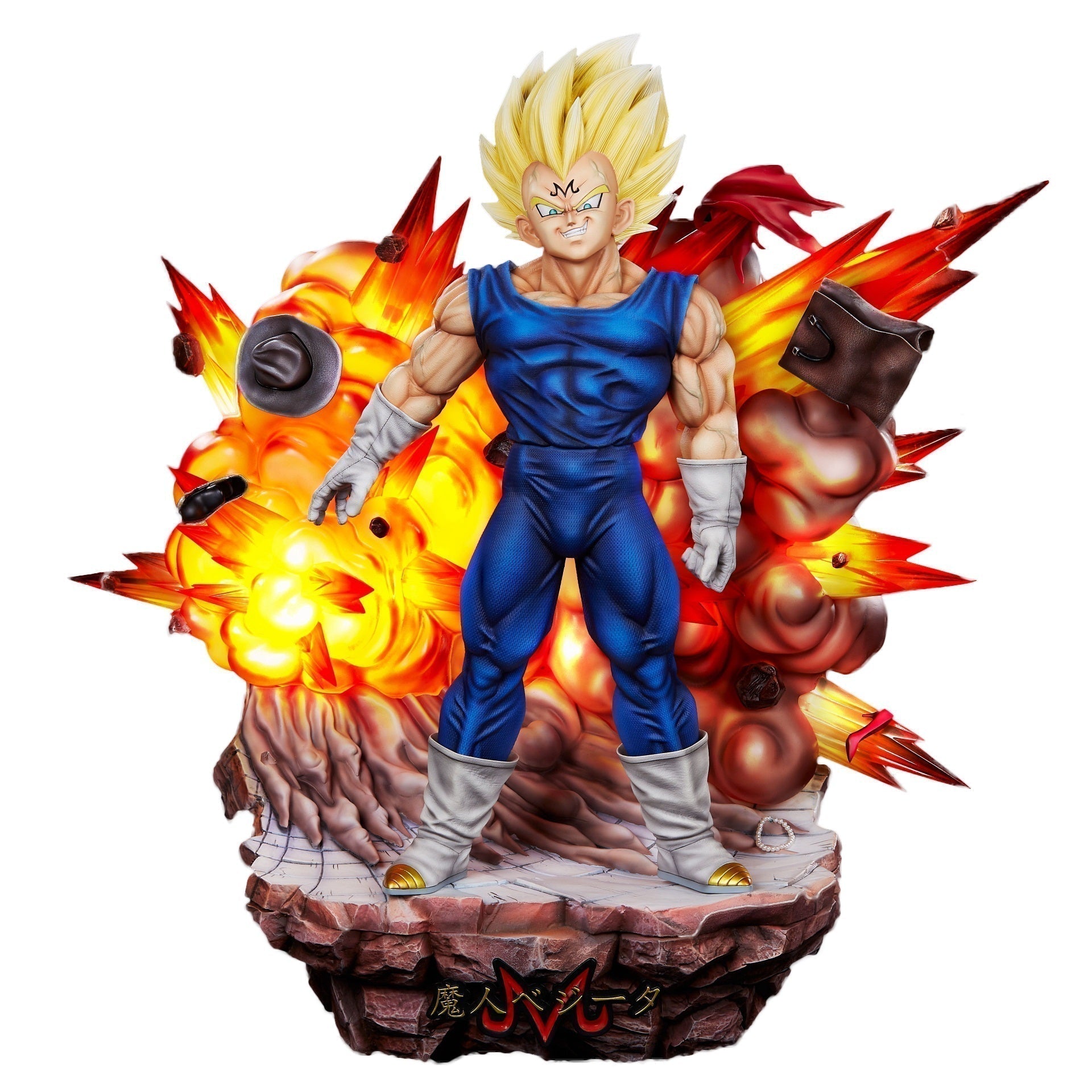 Figurine Dragon Ball - Majin Vegeta explosion - Anime Town