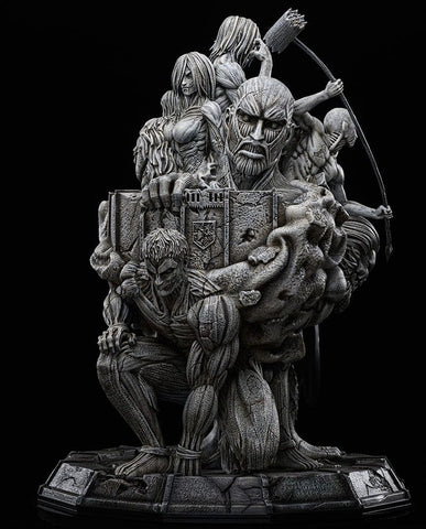 Figurine Attaque des Titans - Eren sur le trône - Anime Town